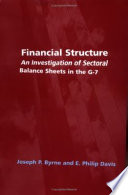 Financial structure : an investigation of sectoral balance sheets in the G-7 /