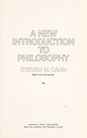 A new introduction to philosophy /