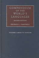 Compendium of the world's languages /