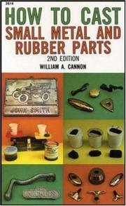 How to cast small metal and rubber parts /