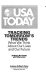 USA today : Tracking tomorrow's trends : what we think about our lives and our future /