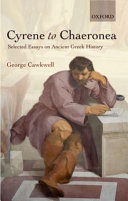 Cyrene to Chaeronea : selected essays on ancient Greek history /