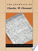 The journals of Charles W. Chesnutt /