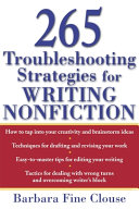 265 troubleshooting strategies for writing nonfiction /