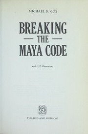 Breaking the Maya code /