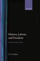 History, labour, and freedom : themes from Marx /