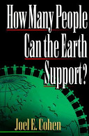How many people can the earth support? /