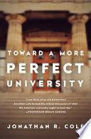 Toward a more perfect university /