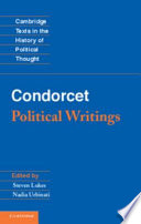Condorcet : political writings /