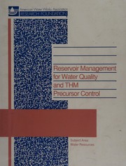 Reservoir management for water quality and THM precursor control /