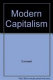 Modern capitalism : its growth and transformation /