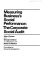 Measuring business's social performance: the corporate social audit /