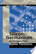 Silicon-germanium heterojunction bipolar transistors /