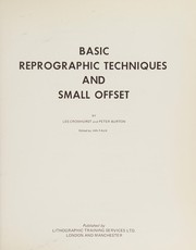 Basic reprographic techniques and small offset /
