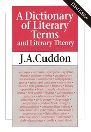 A dictionary of literary terms and literary theory /