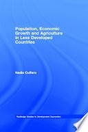 Population, economic growth and agriculture in less developed countries /