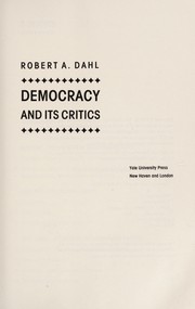 Democracy and its critics /