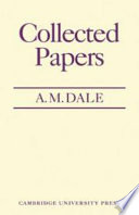 Collected papers of A. M. Dale /