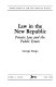 Law in the new republic : private law and the public estate /
