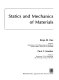 Statics and mechanics of materials /
