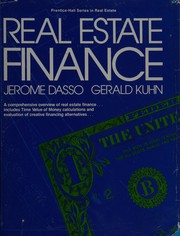 Real estate finance /