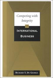Competing with integrity in international business /