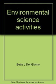 Environmental science activities : handbook for teachers /