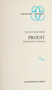 Proust : philosophie du roman /
