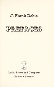 Prefaces /