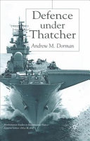Defence under Thatcher /