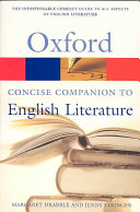 The concise Oxford companion to English literature /