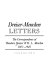 Dreiser-Mencken letters : the correspondence of Theodore Dreiser & H.L. Mencken, 1907-1945 /