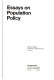 Essays on population policy