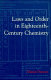 Laws and order in eighteenth-century chemistry /