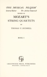 Mozart's string quartets.
