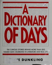 A dictionary of days /