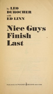 Nice guys finish last /