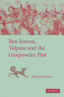 Ben Jonson, Volpone and the Gunpowder Plot /