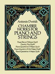 Chamber works for piano and strings /