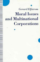 Moral issues and multinational corporations /