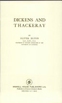 Dickens and Thackeray.