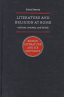 Literature and religion at Rome : cultures, contexts, and beliefs /