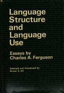 Language structure and language use; essays,
