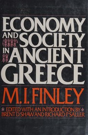 Economy and society in ancient Greece /