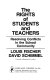 The rights of students and teachers : resolving conflicts in the school community /