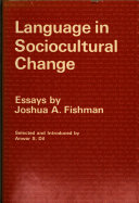 Language in sociocultural change : essays /