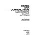 Business data communications : basic concepts, security, and design /