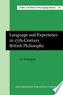 Language and experience in 17th-century British philosophy /
