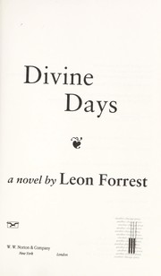 Divine days : a novel /