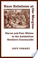 Race relations at the margins : slaves and poor whites in the antebellum Southern countryside /